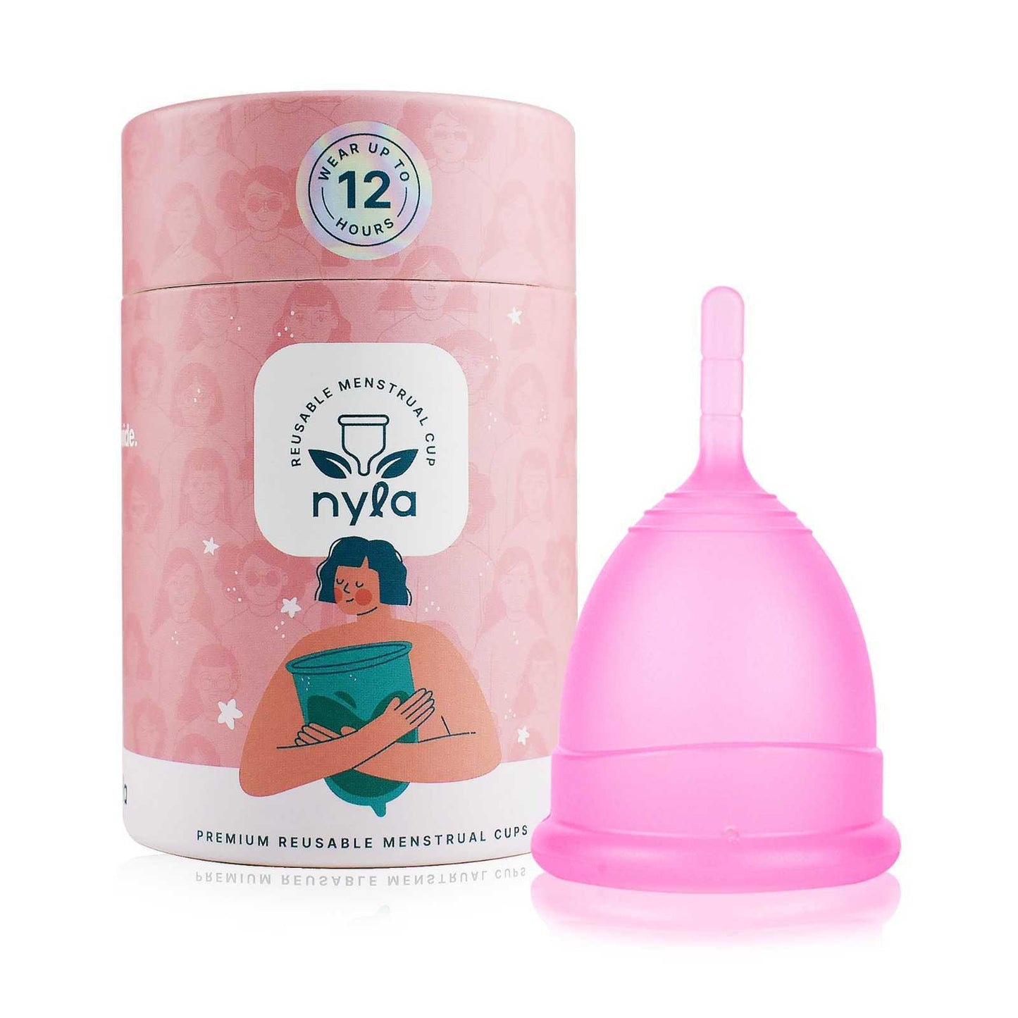 Nyla Menstrual Cup Pink