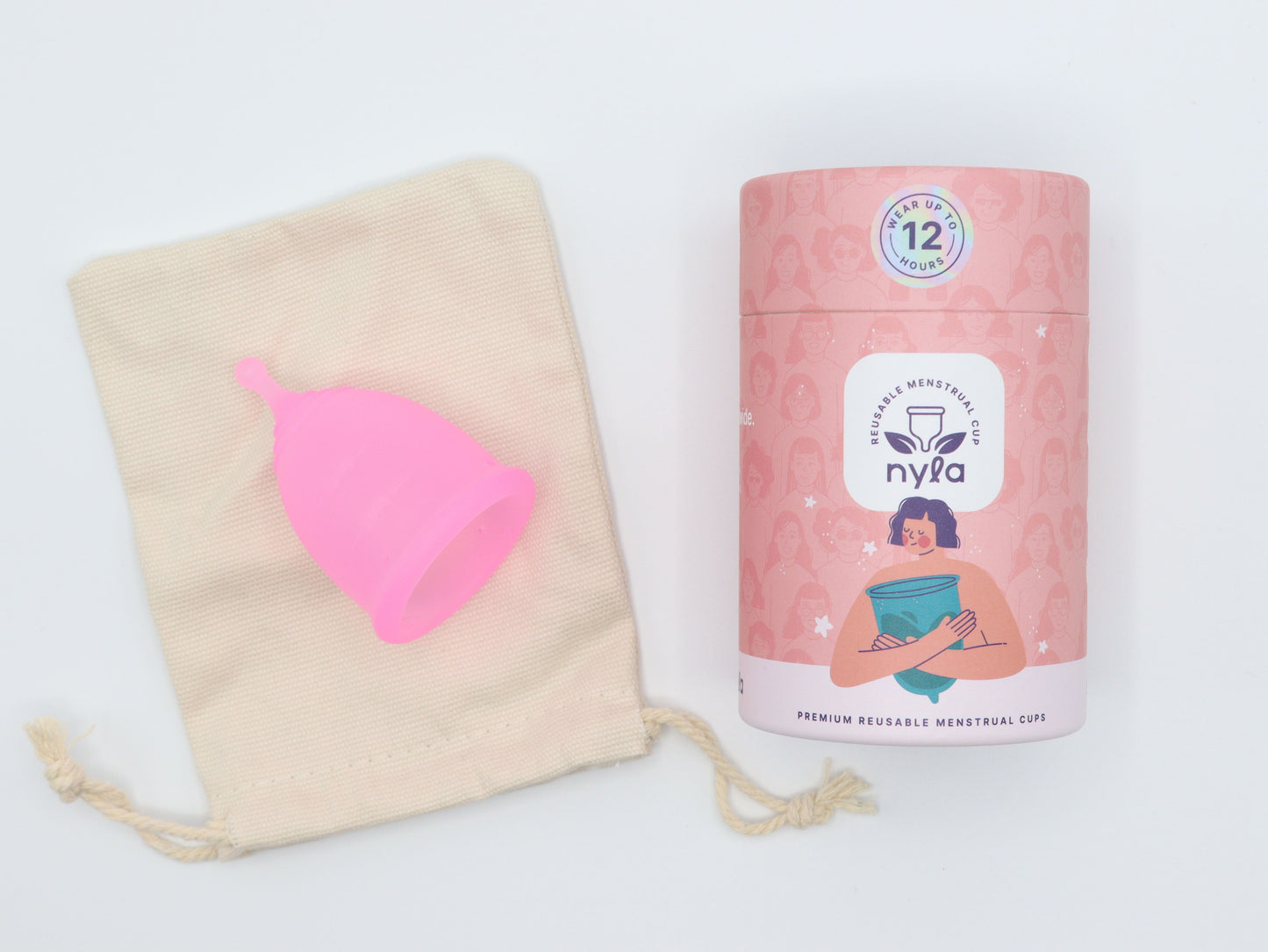Nyla Selene Menstrual Cup - Dual Size First Timers (2 Pack)