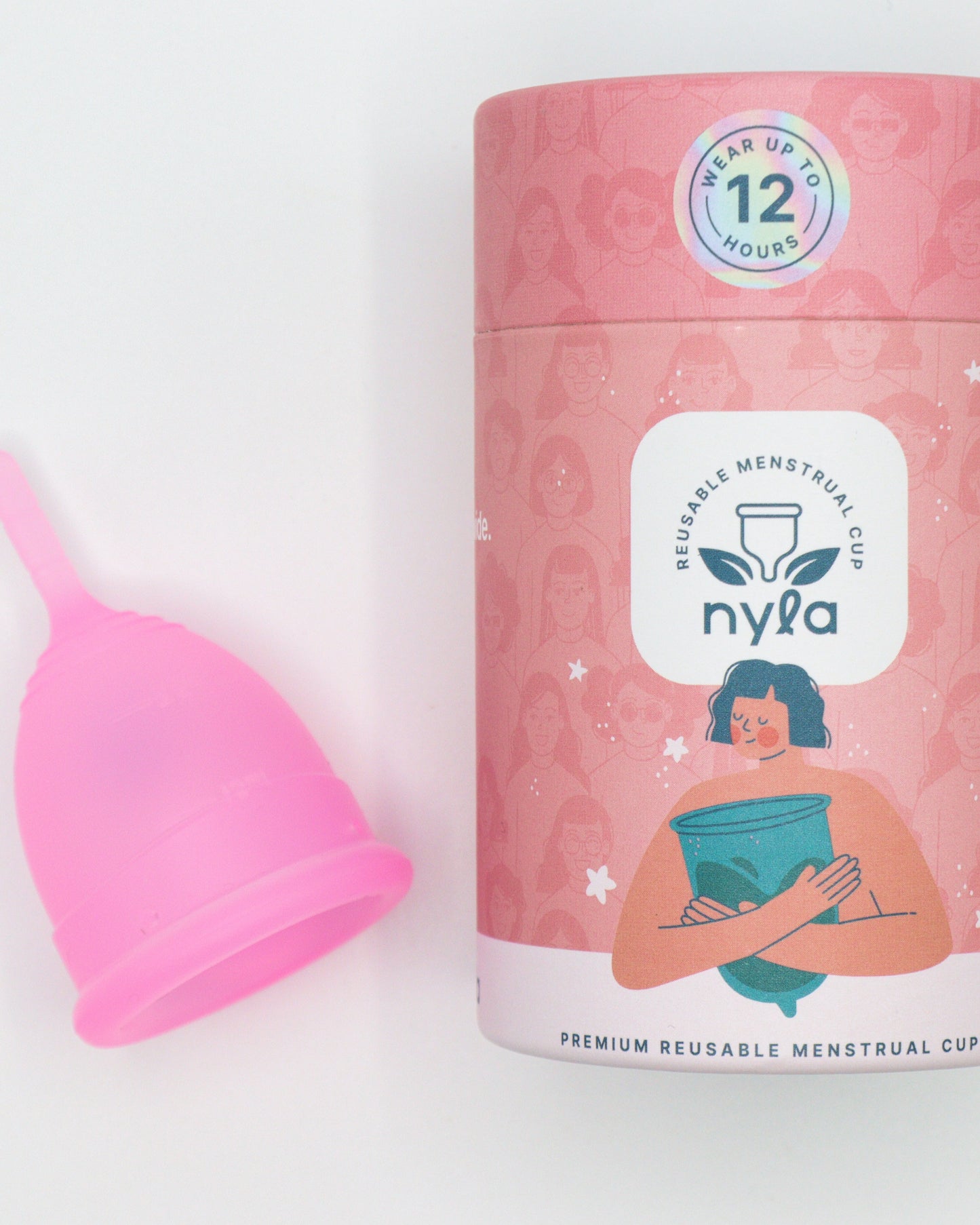 Nyla Menstrual Cup Pink