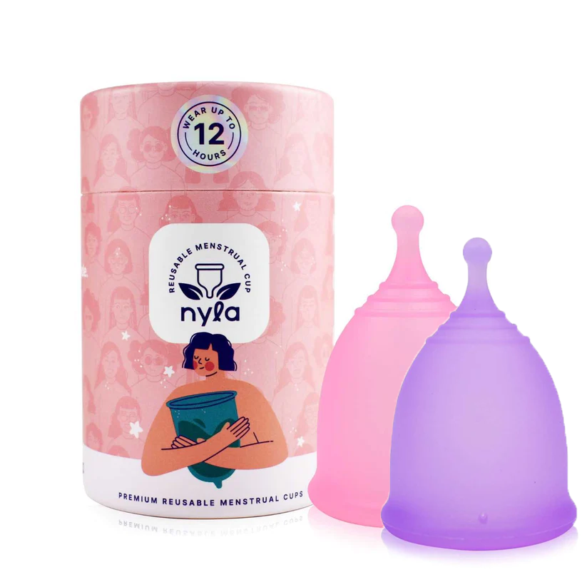 Nyla Selene Menstrual Cup - Dual Size First Timers (2 Pack)